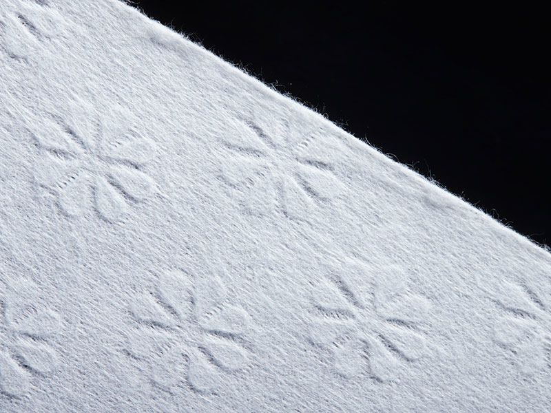 Spunlace گل پلی استر HK برای پوشش